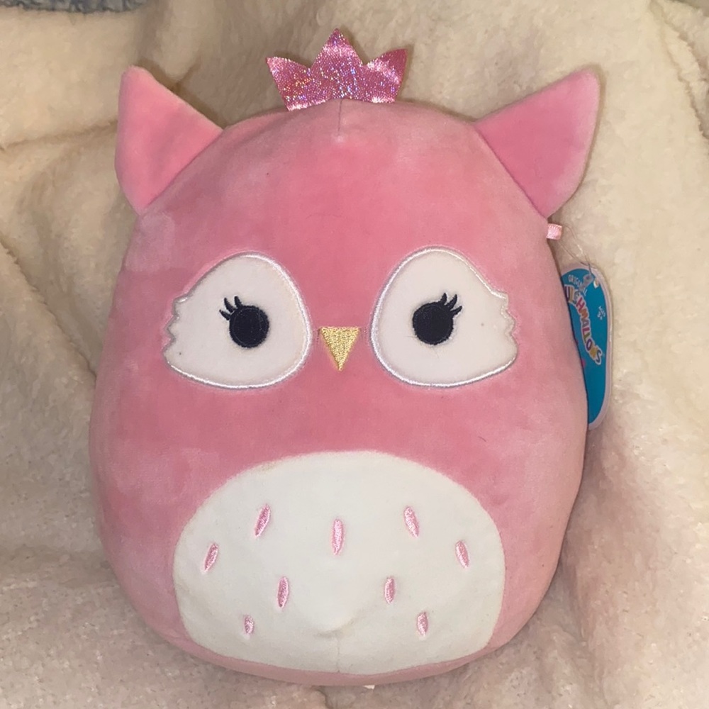 Bri 8” Pink Owl Squishmallow
